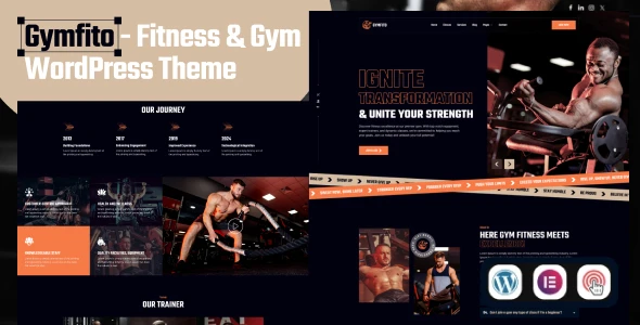 Gymfito – Fitness and Gym WordPress